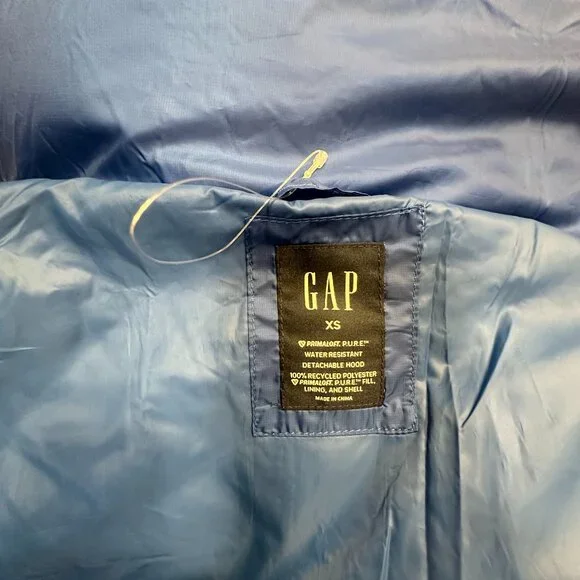 Gap Big Puff Cropped Jacket - Imperial Blue - Picture 5 of 7